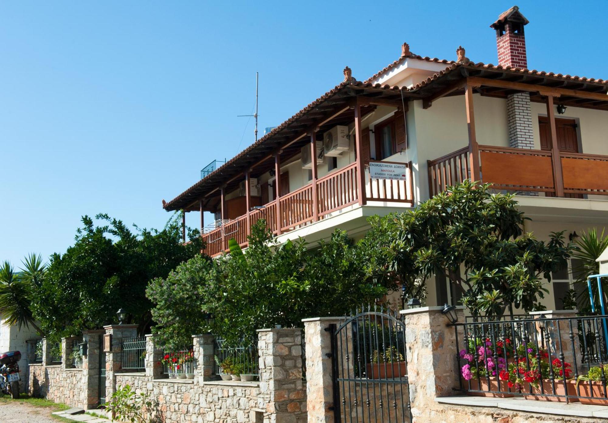 Appartamento Pansion Matoula Città di Skiathos Esterno foto